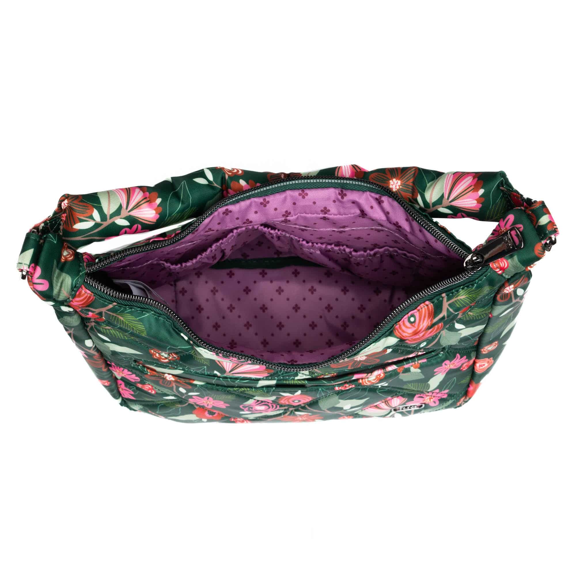 Scamper Convertible Crossbody with Shoulder Strap - EVERGLADE FLORAL - Scamper_EvergladeFloral_05